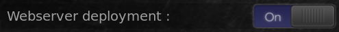 6. Webserver On/Off