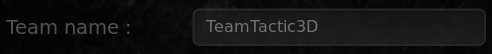 1. Team Name