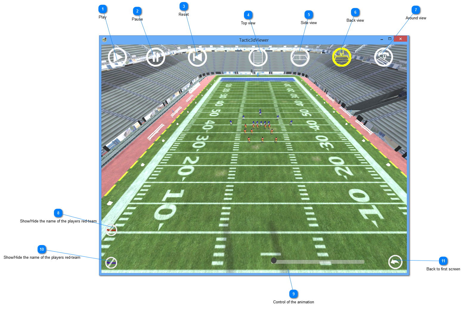 Viewer3D Football