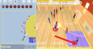 Handball software 2D 3D